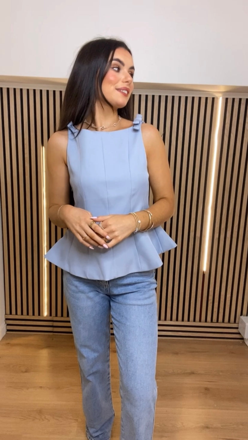 Stacey Blue Top