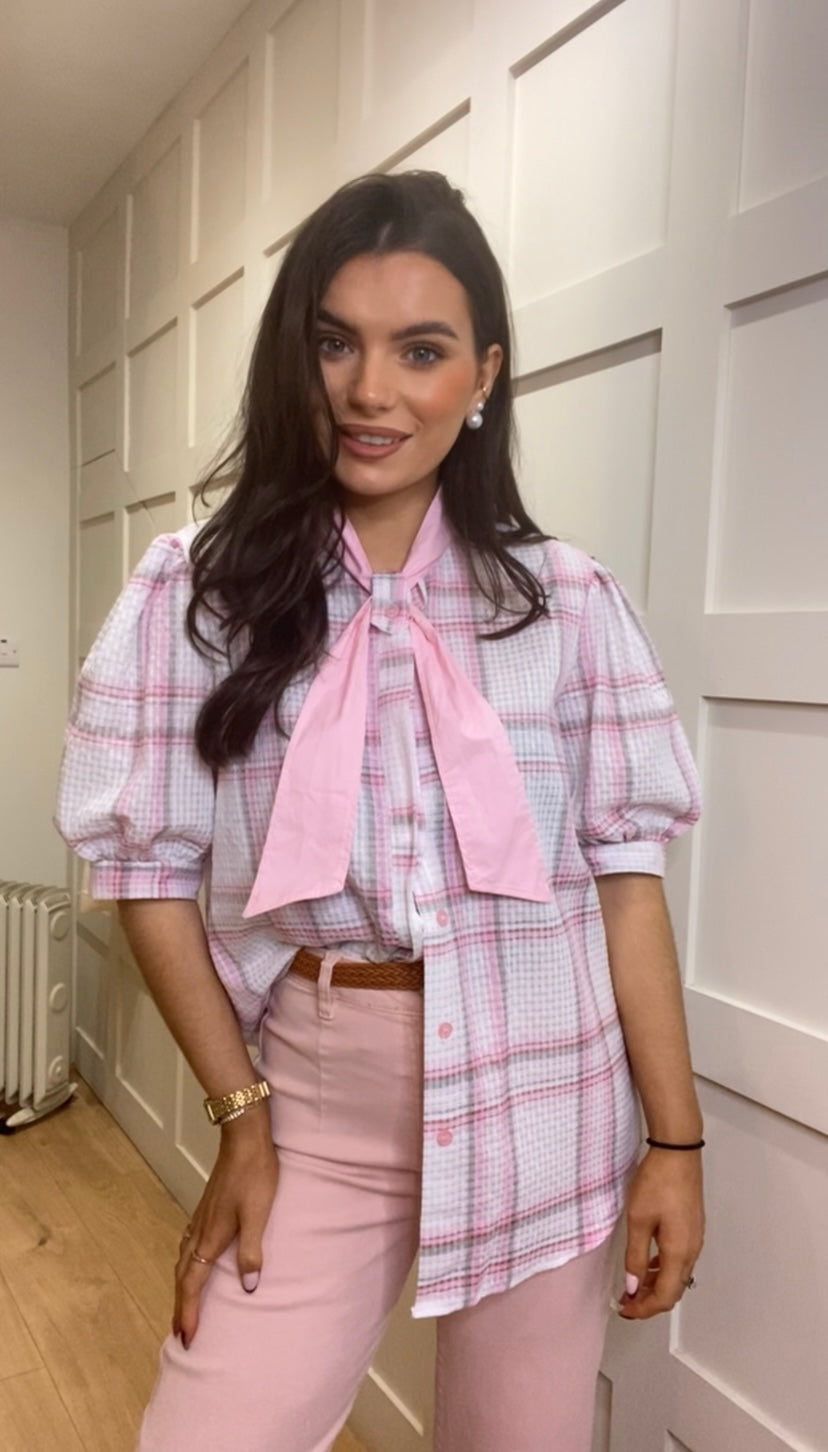 Harlow Pink Blouse