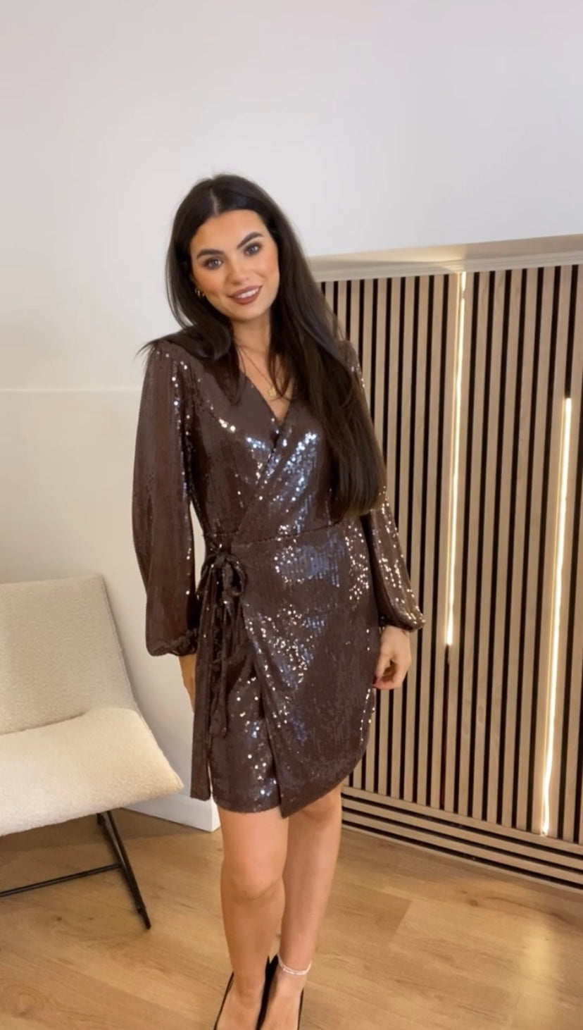 Tara Sequins Dress