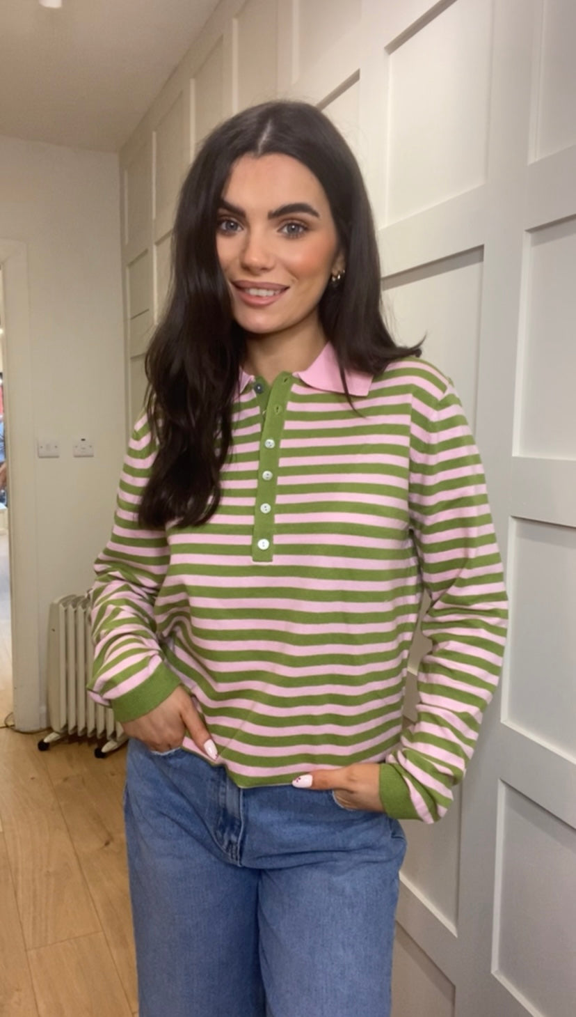 Clara Green knitted top