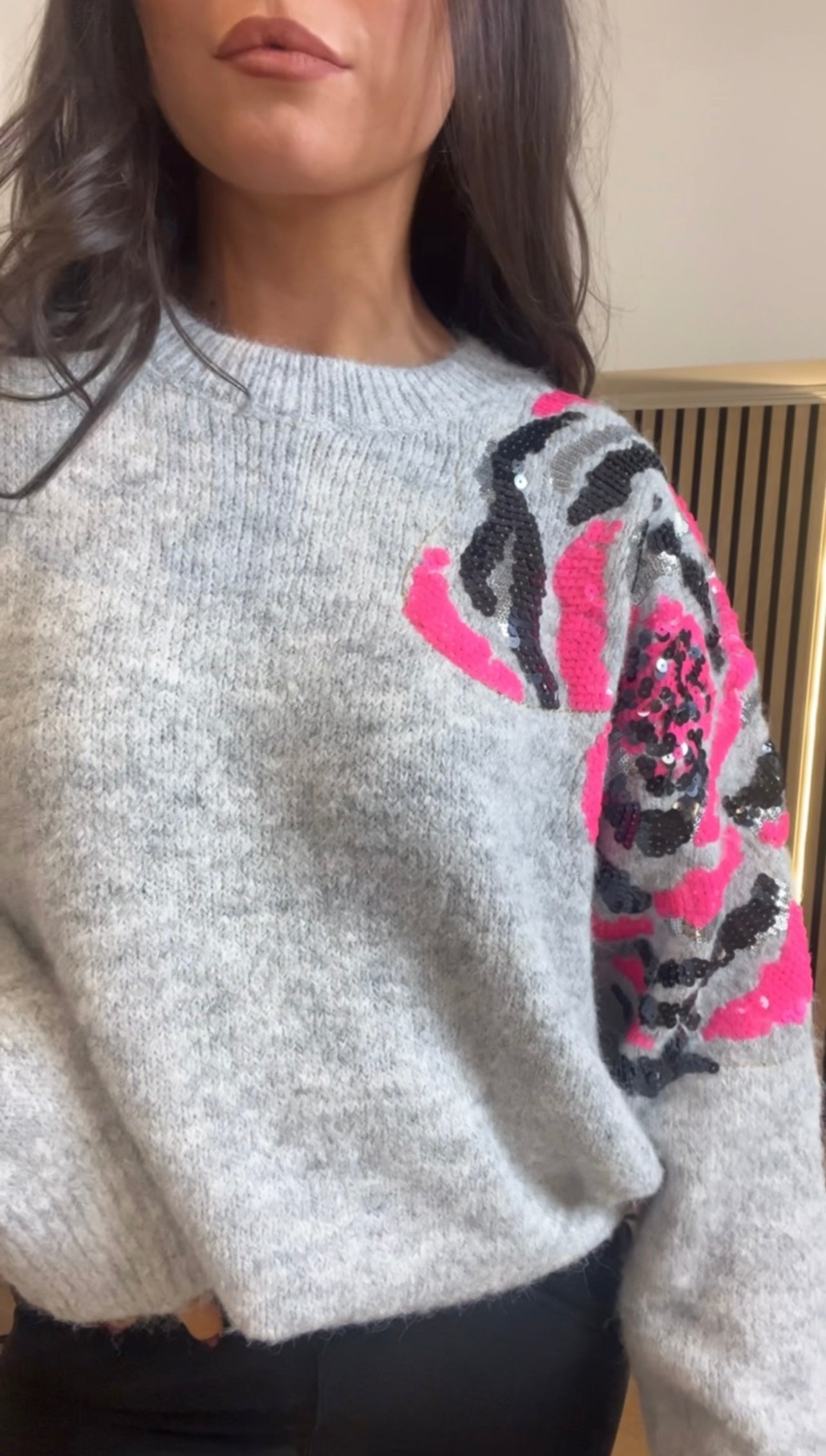 Scarlett Grey knit