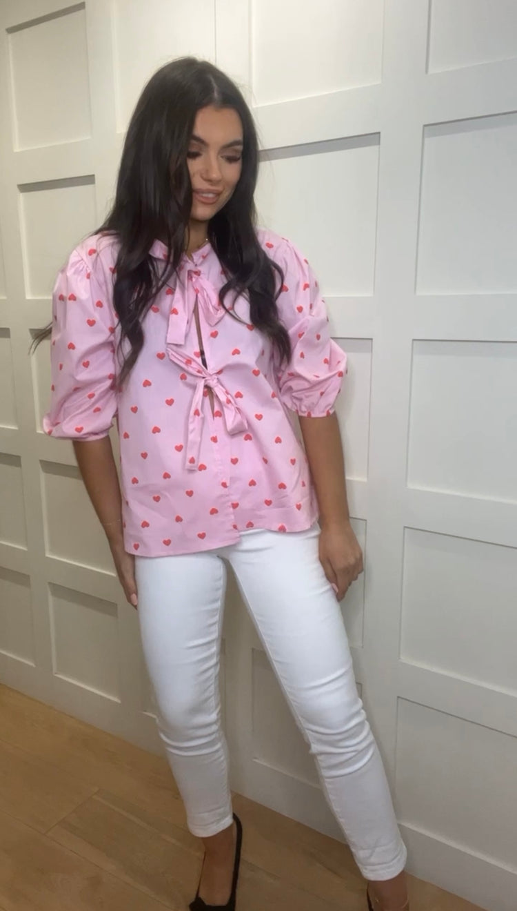 Robyn Pink Blouse
