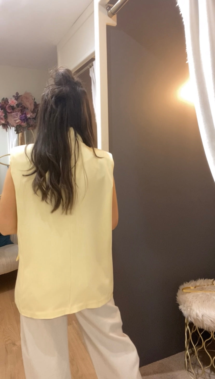 Meg lemon waistcoat