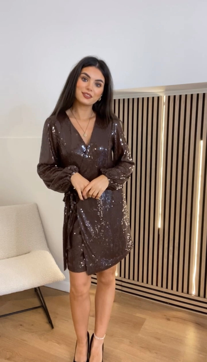 Tara Sequins Dress