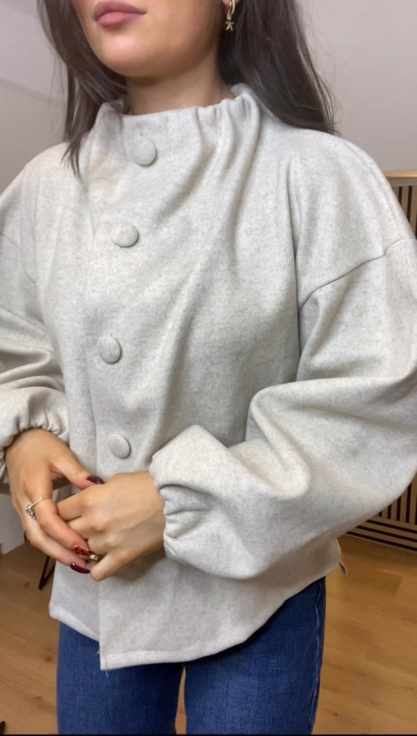 Connie Oatmeal Felt Top