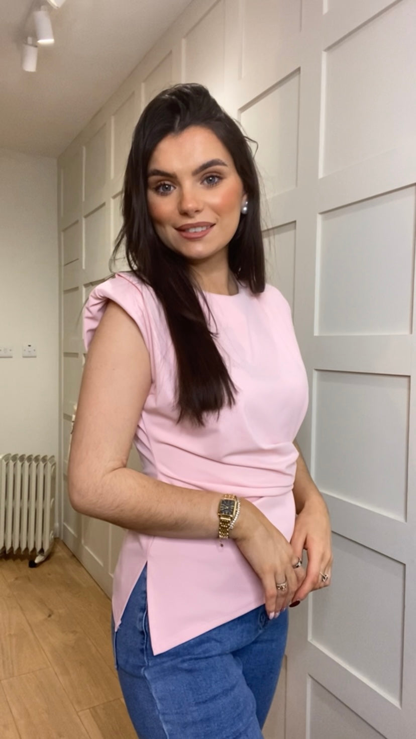 Kaia Pink Top
