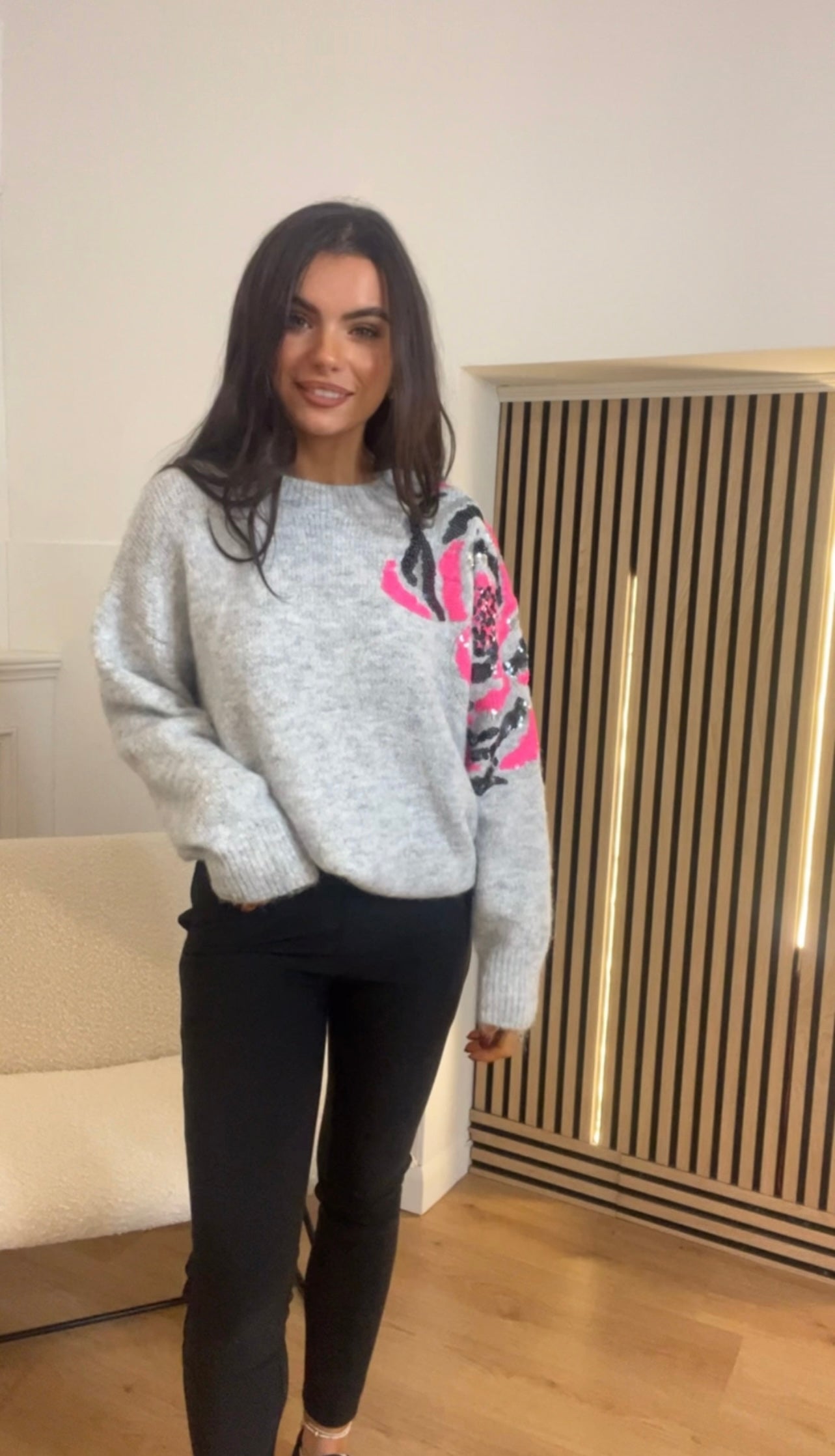 Scarlett Grey knit