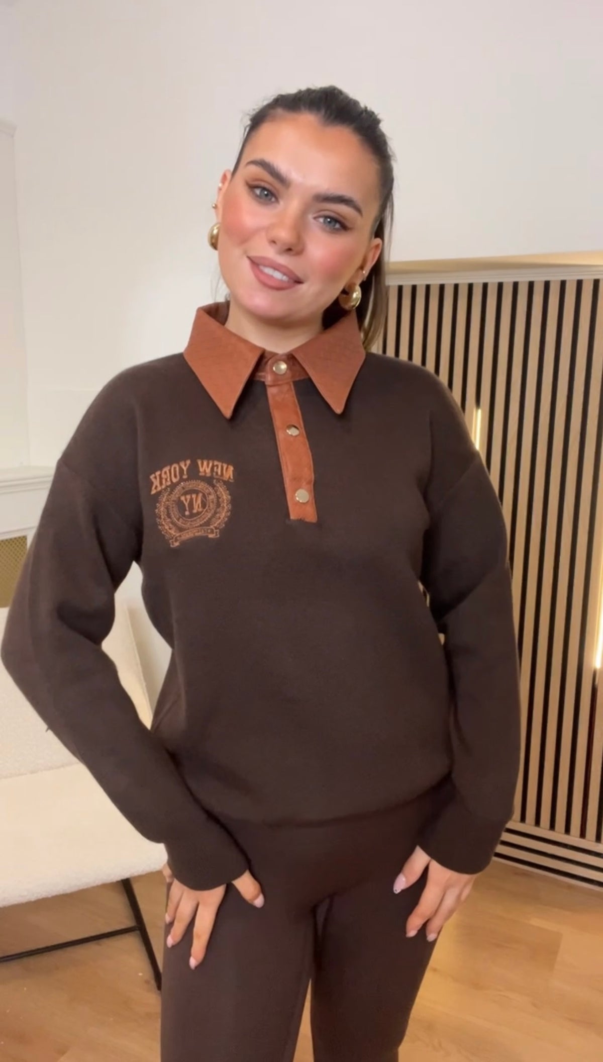 Celina Brown Knit