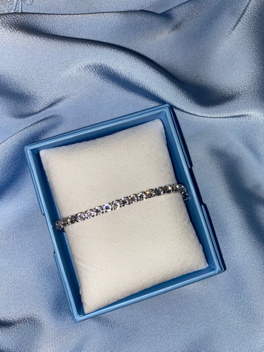 Silver Tennis Bracelet 4mm