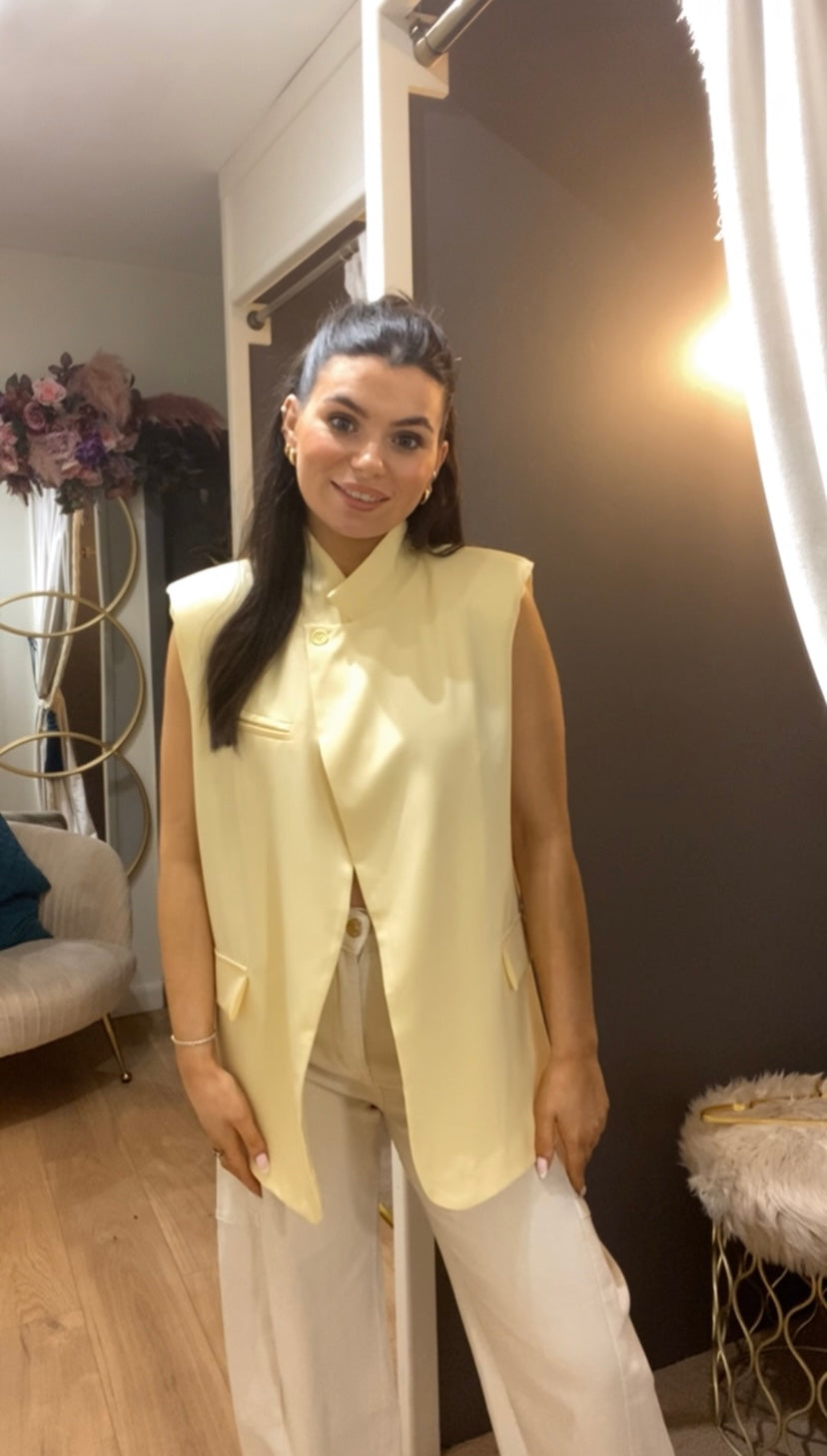 Meg lemon waistcoat