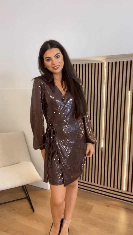Tara Sequins Dress
