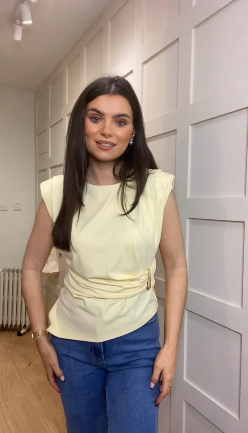 Kaia Lemon Top
