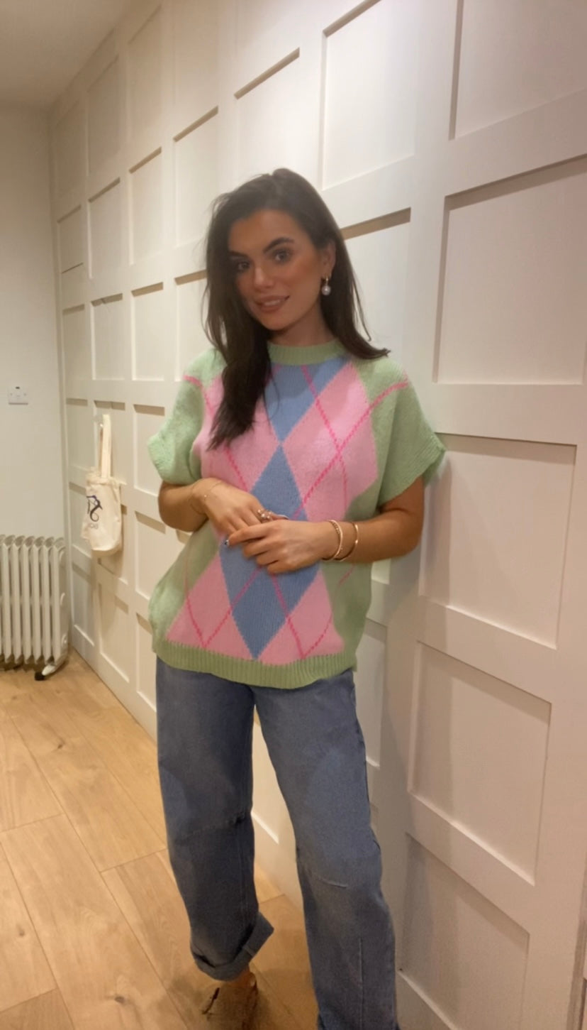 Andrea Green Knit