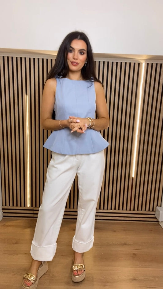 Stacey Blue Top