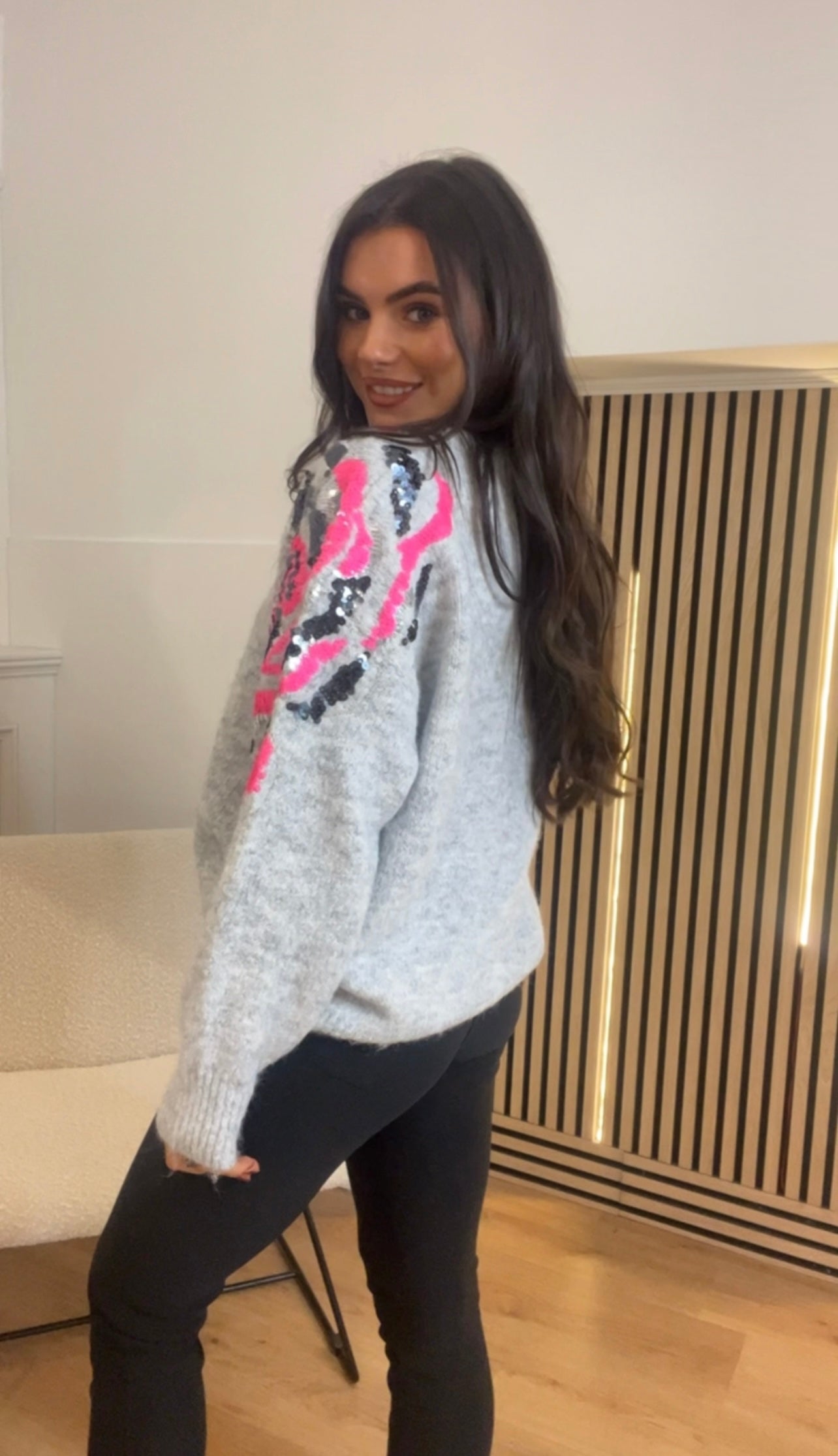 Scarlett Grey knit