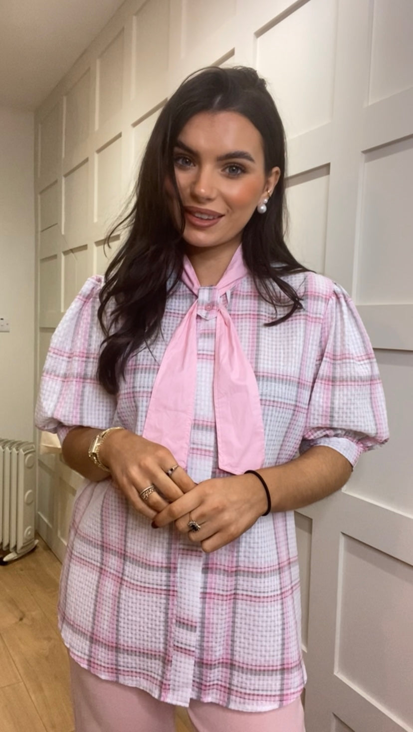 Harlow Pink Blouse