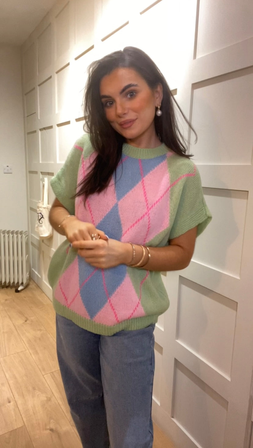 Andrea Green Knit