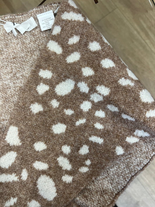 Bambi knitted neck scarf