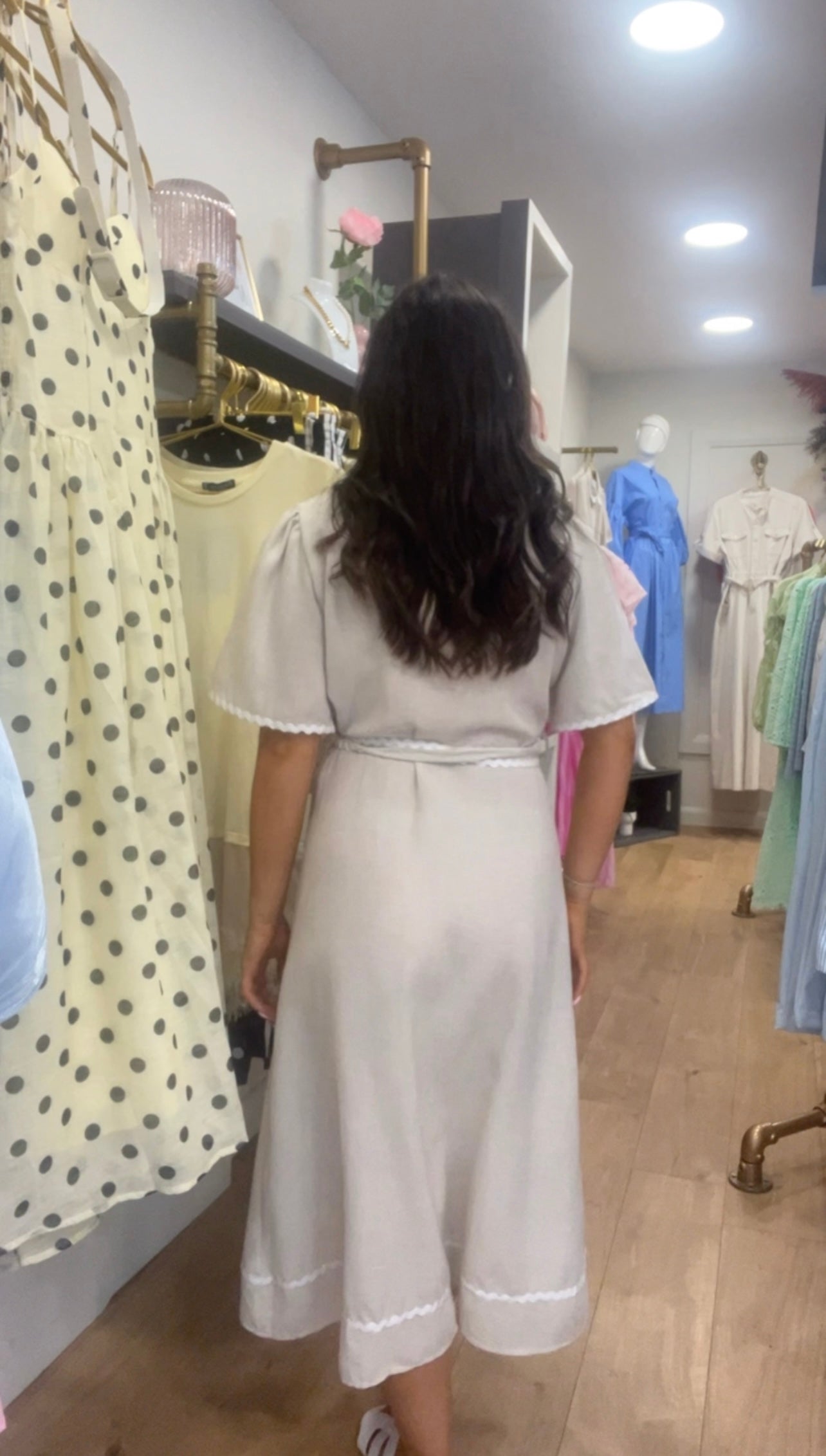 Eden Beige Dress