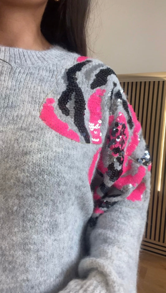 Scarlett Grey knit