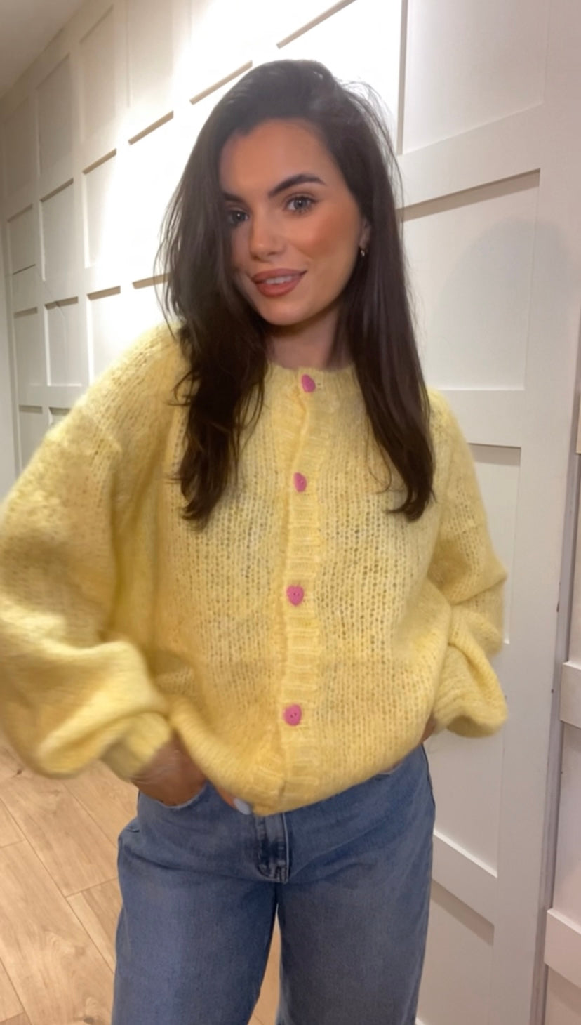 Chloe Yellow Knit