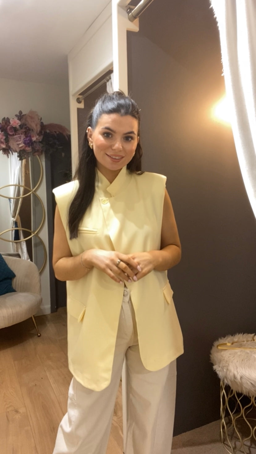 Meg lemon waistcoat