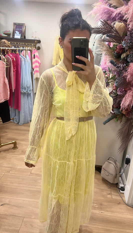 Kendra Lemon Dress