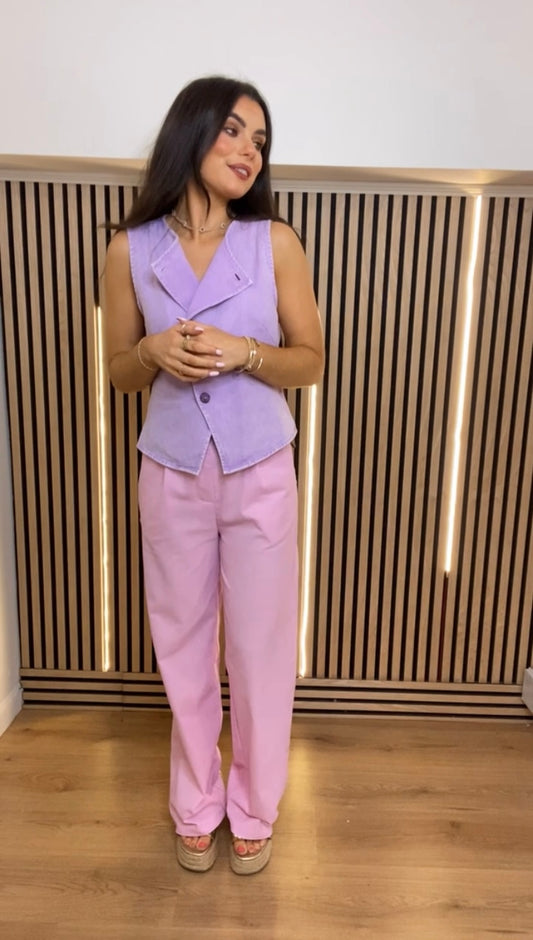 Belle Pink Trousers