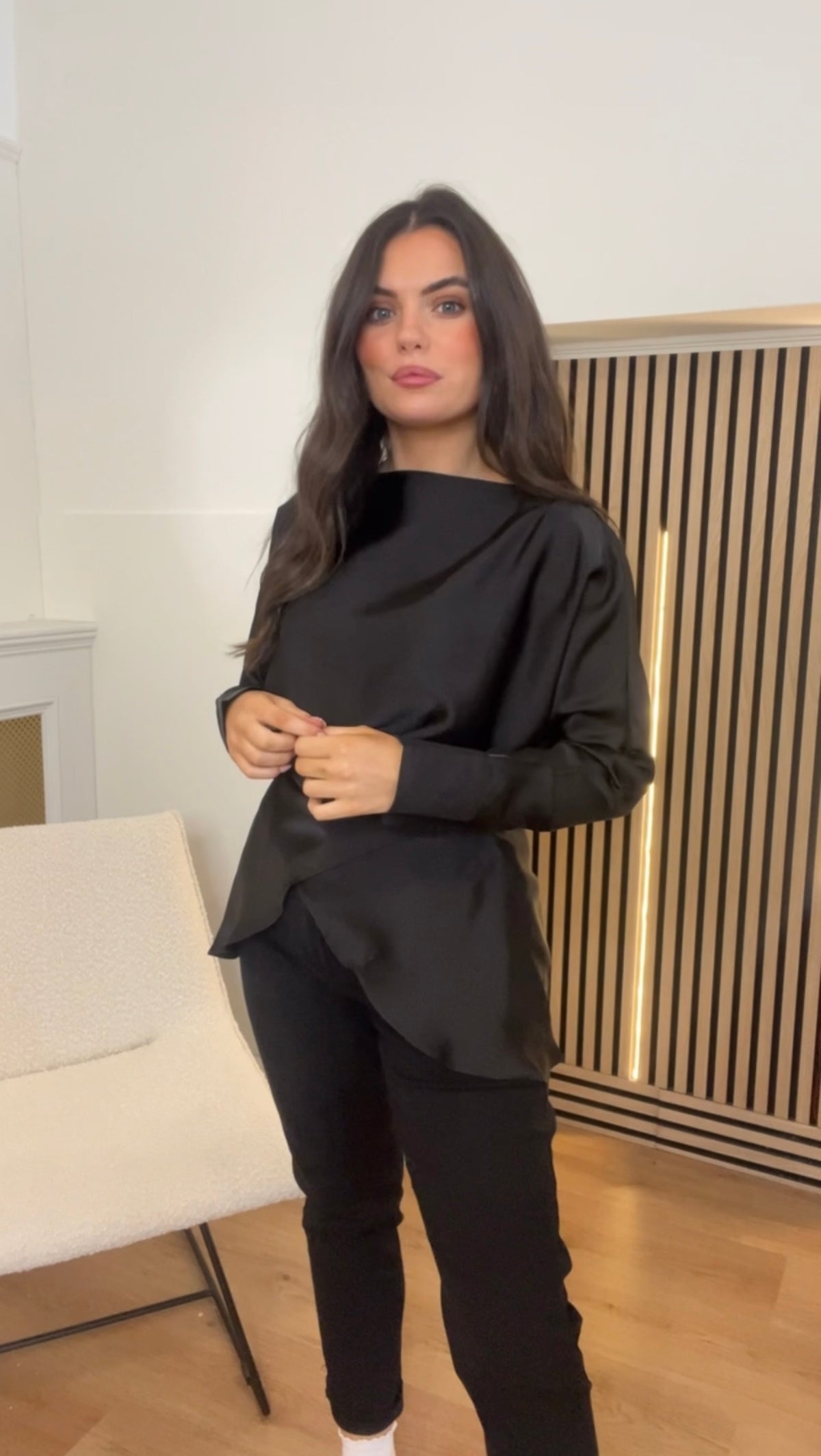Valentina Black Top