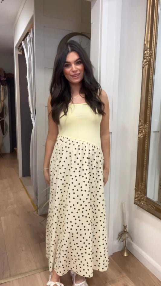 Carla lemon dress