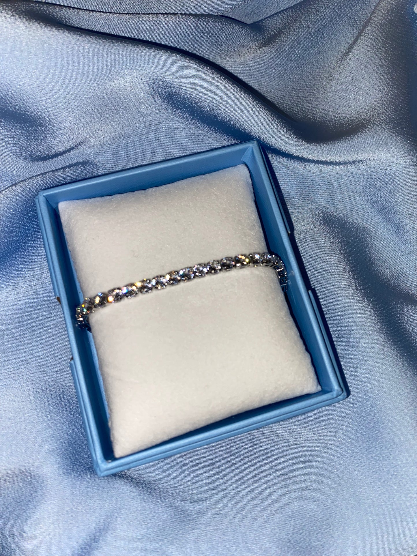 Silver Tennis Bracelet 4mm