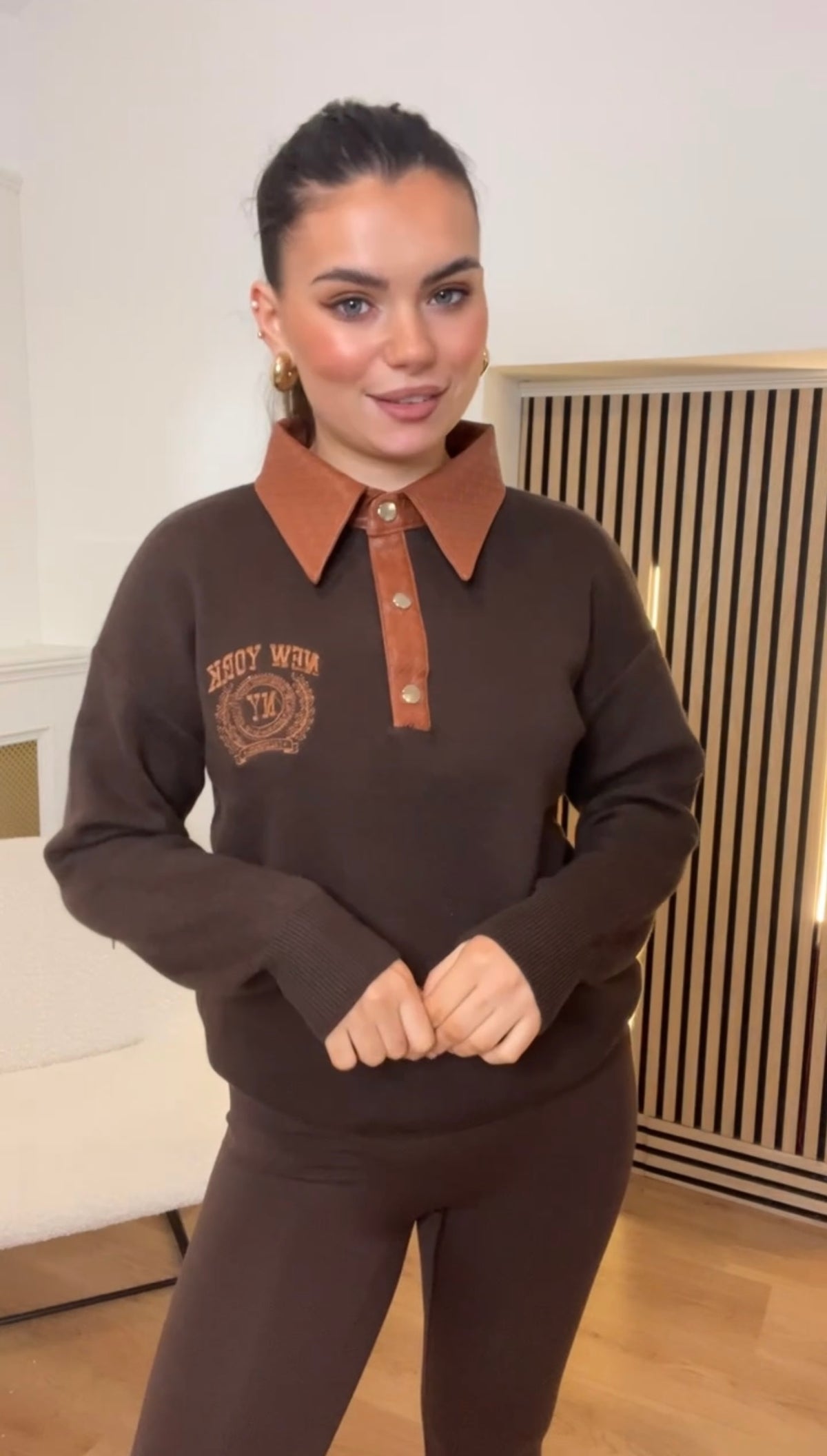 Celina Brown Knit