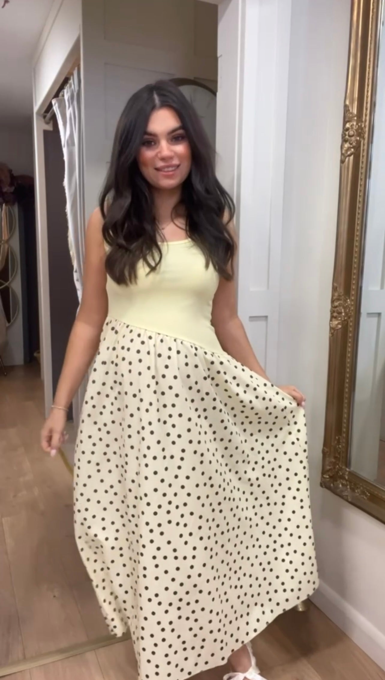Carla lemon dress