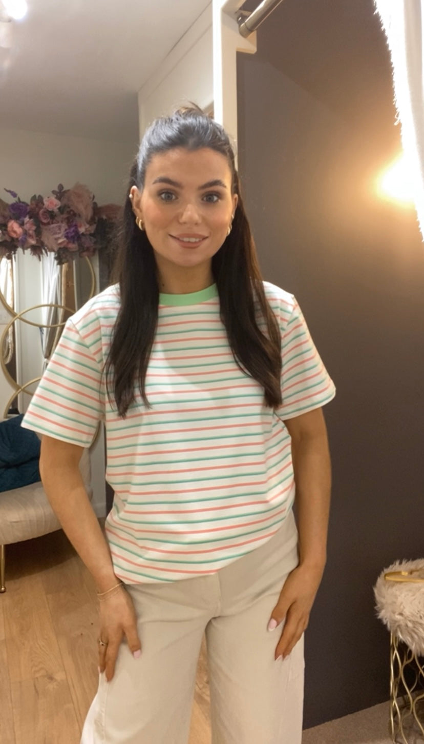 Clara coral T-shirt