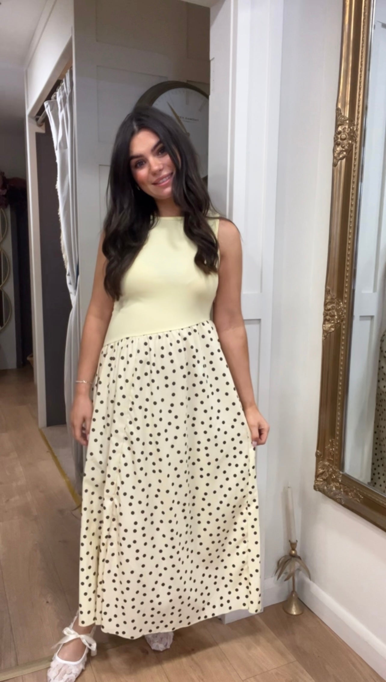 Carla lemon dress