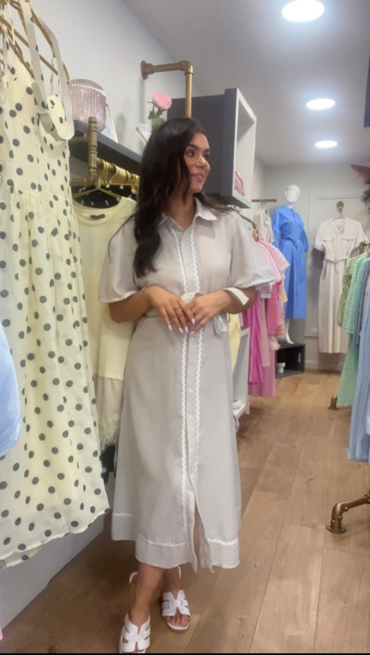 Eden Beige Dress