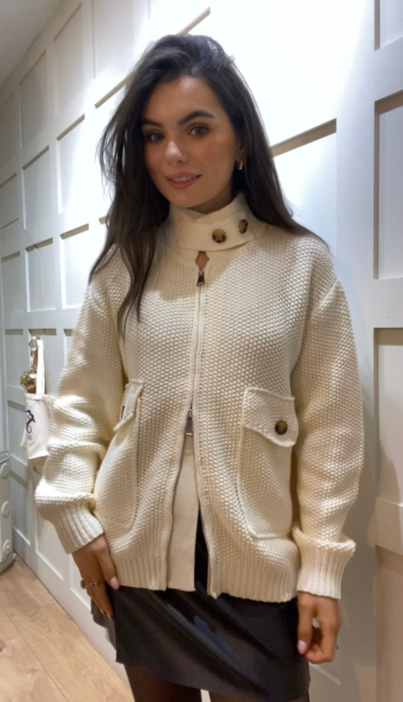 Celine Cream Knit