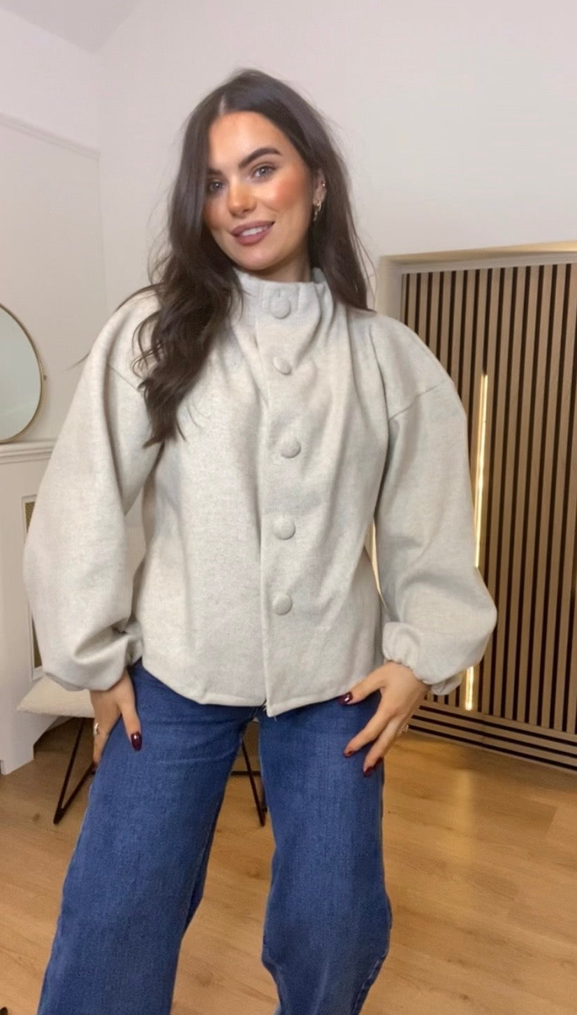 Connie Oatmeal Felt Top