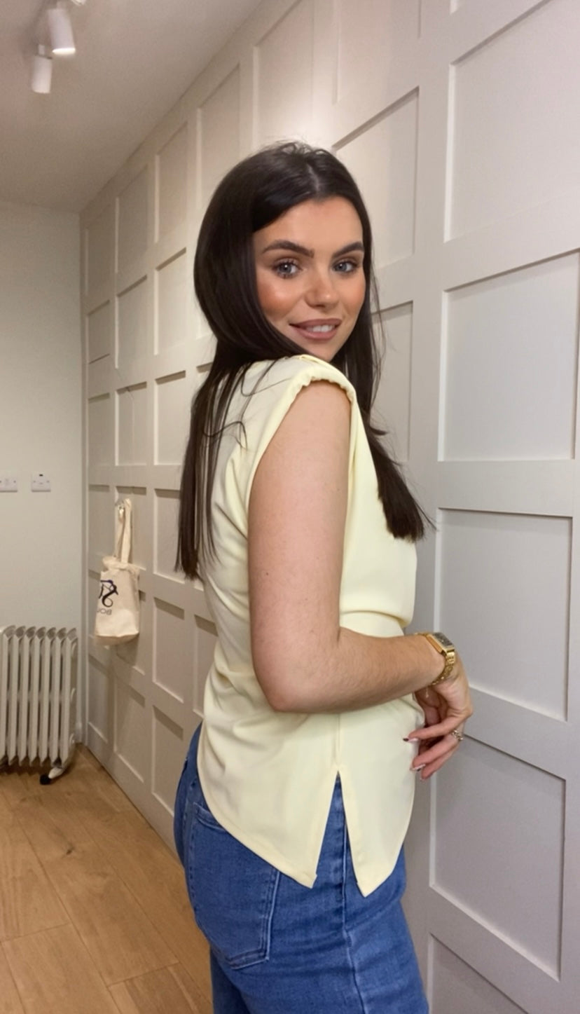 Kaia Lemon Top