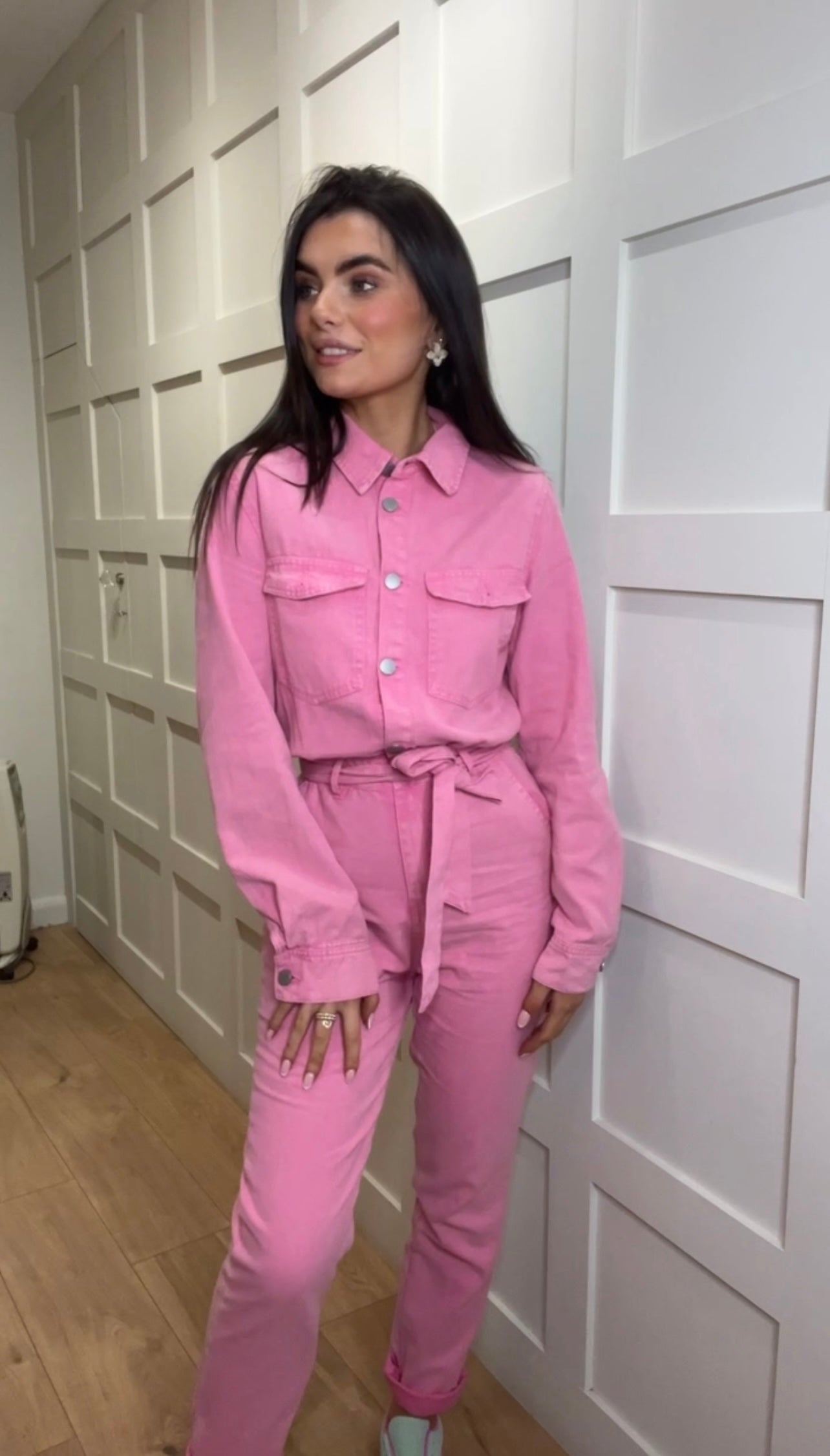 Jessica pink jumpsuit